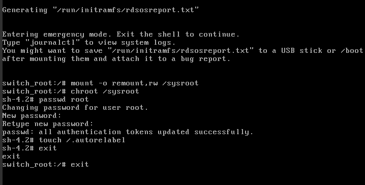 图片[4]-忘记linux root密码,强制修改linux root密码